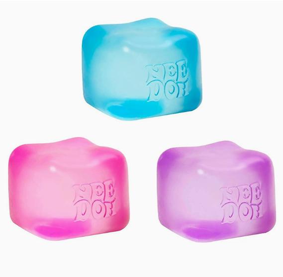 NeeDoh Nice Cube-Stress Relief Block Squeeze Game
