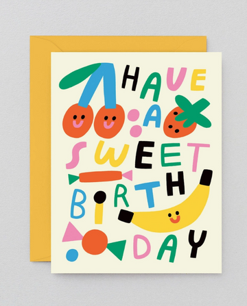 'Have A Sweet Birthday' Kids Birthday Greetings Card