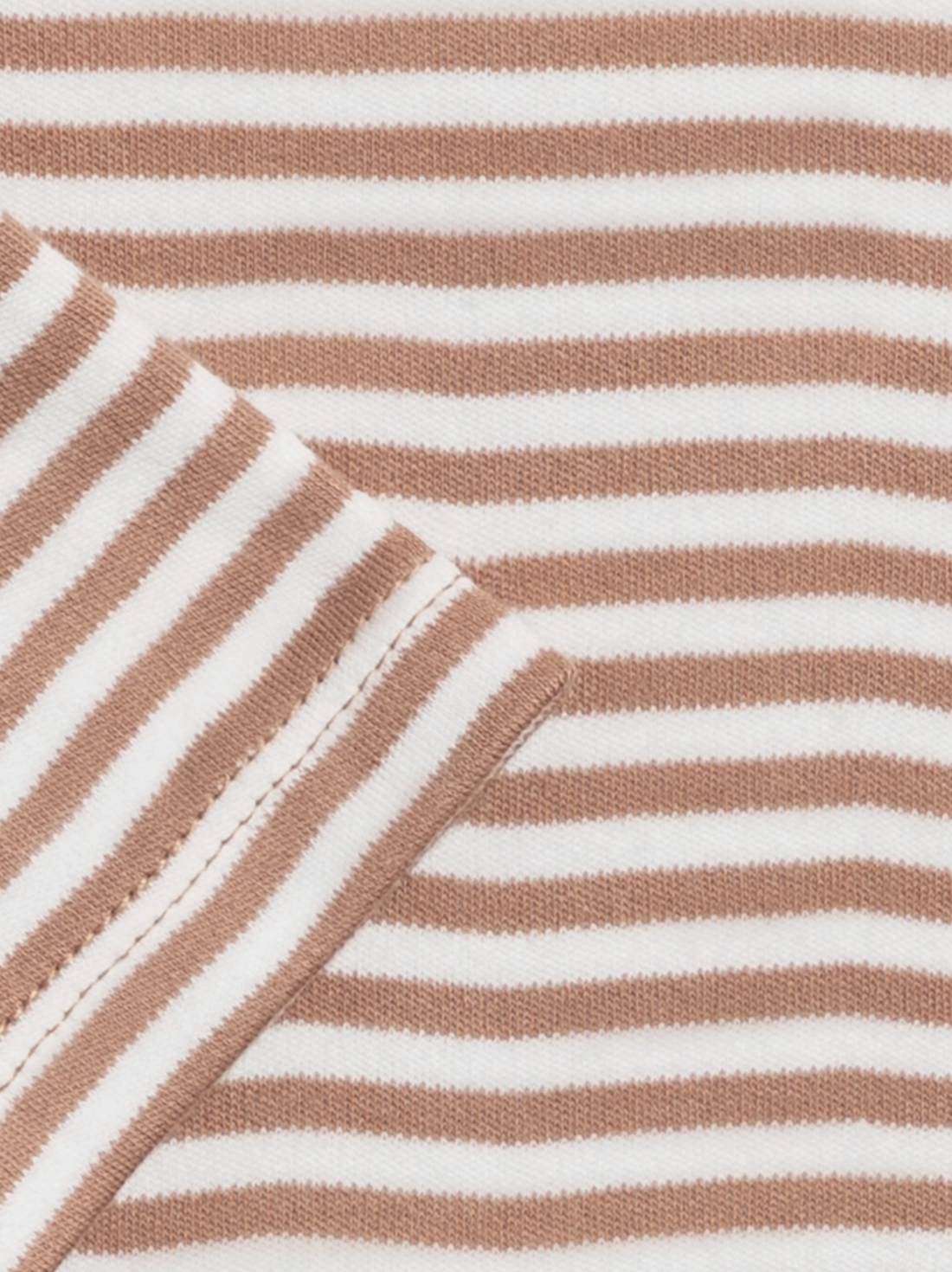 Organic Baby River Bodysuit - Truffle Stripe