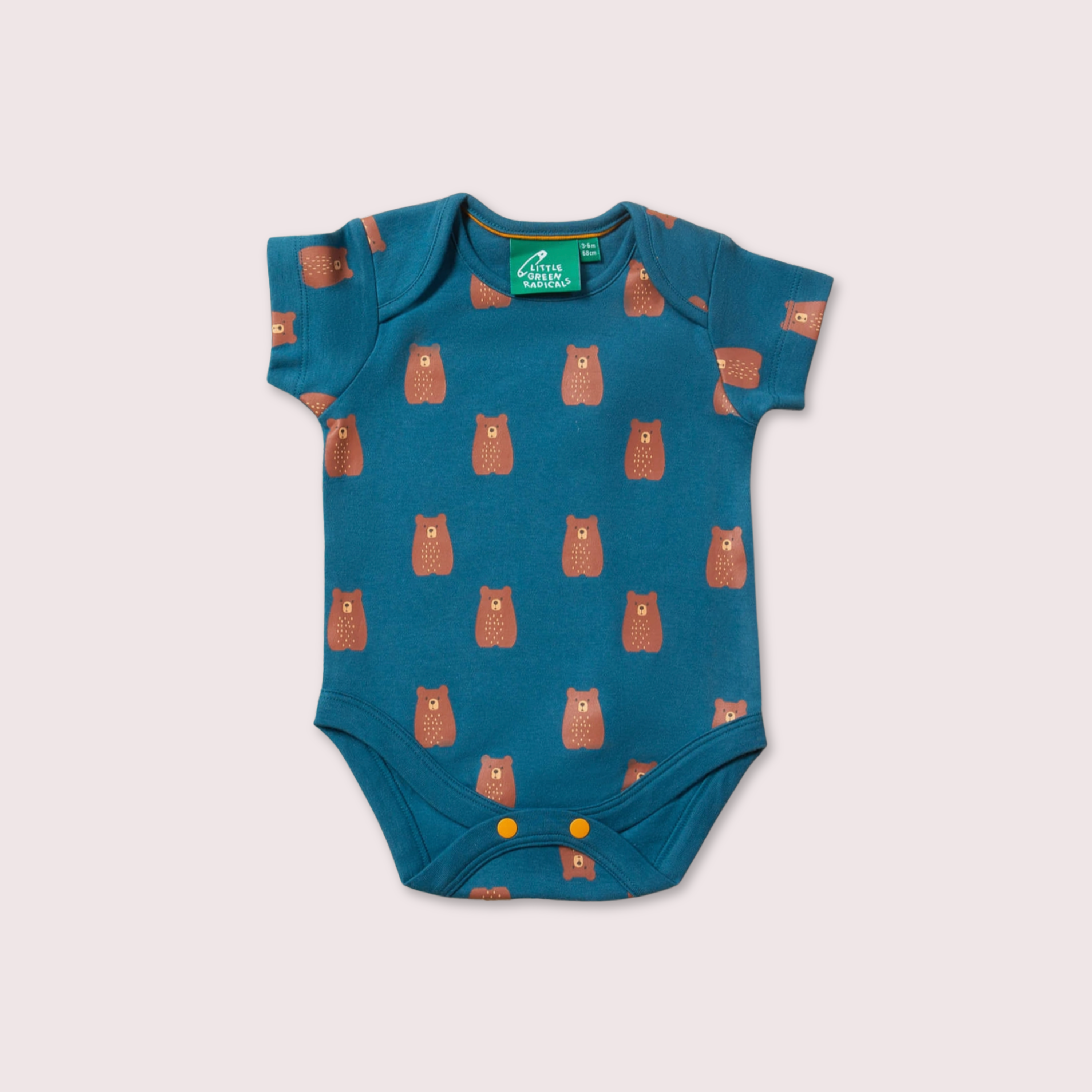 Teddy Bears Organic Baby Bodysuit