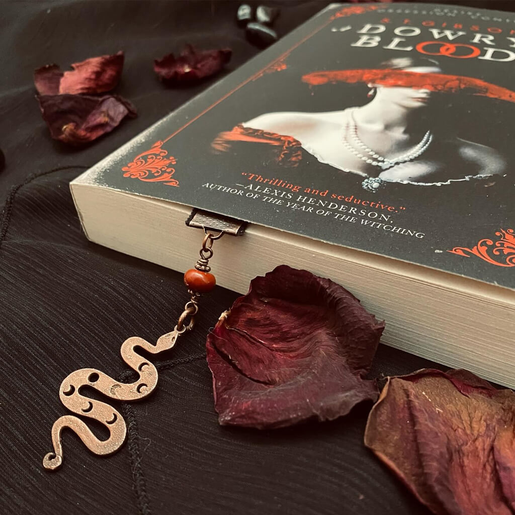 dark academia // literary fantasy inspired ribbon bookmark