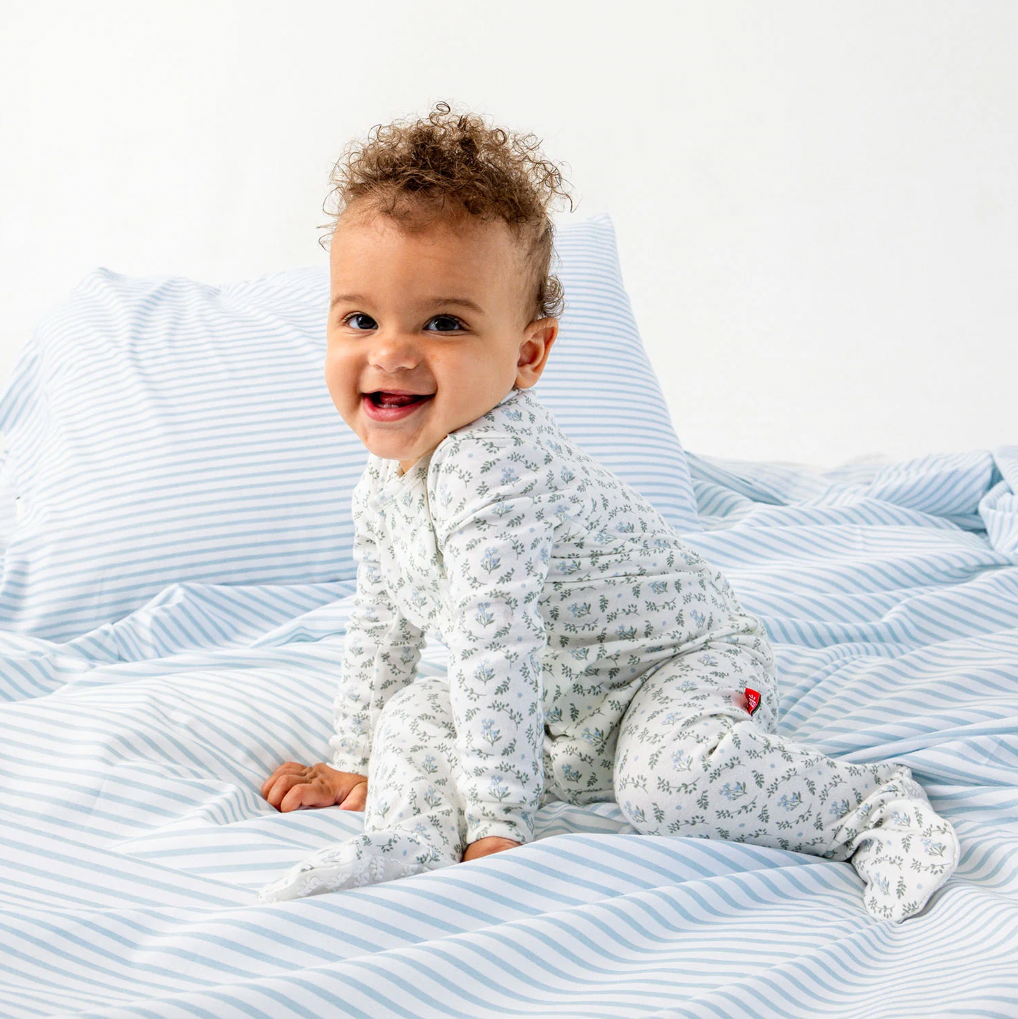 Eloise Organic Cotton Footie