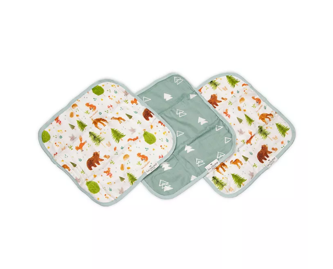 Forest Friends 3 Piece Washcloth