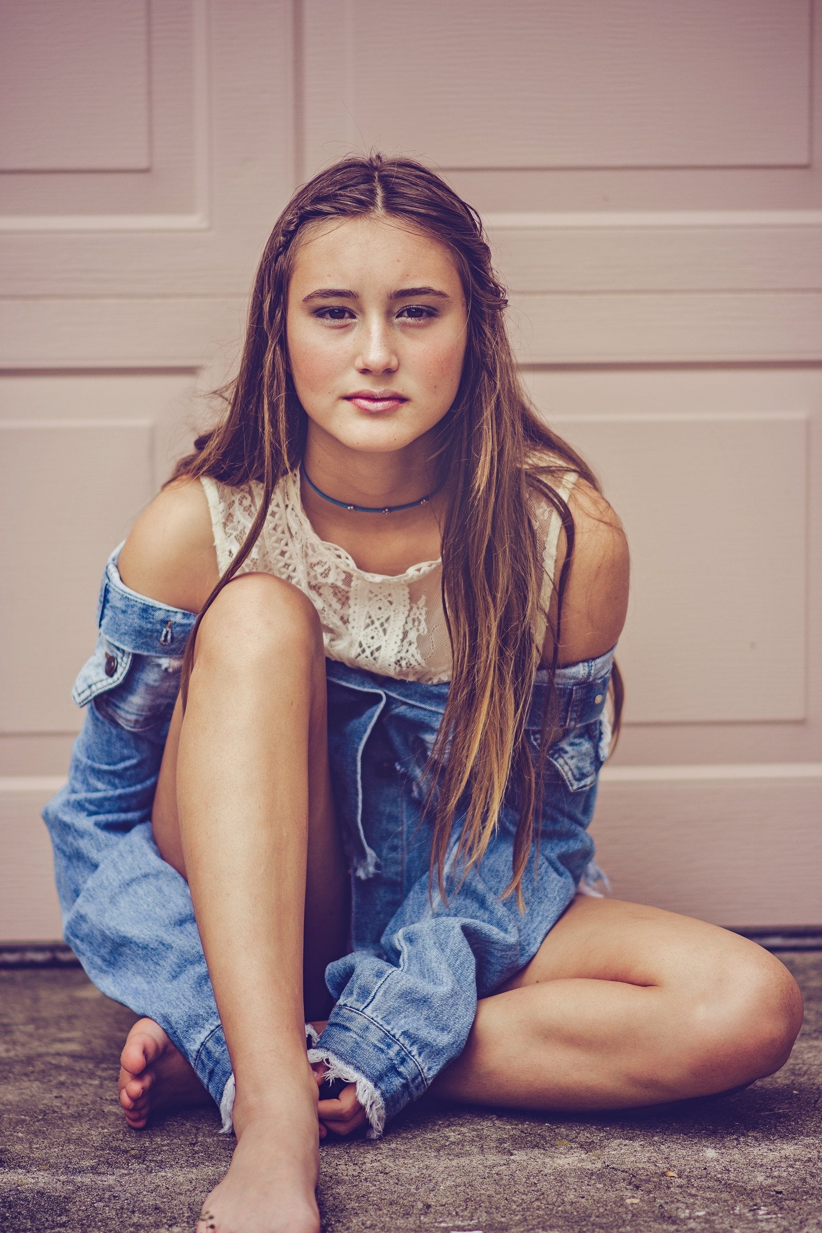 quatrefoil slide choker necklace choice of colours