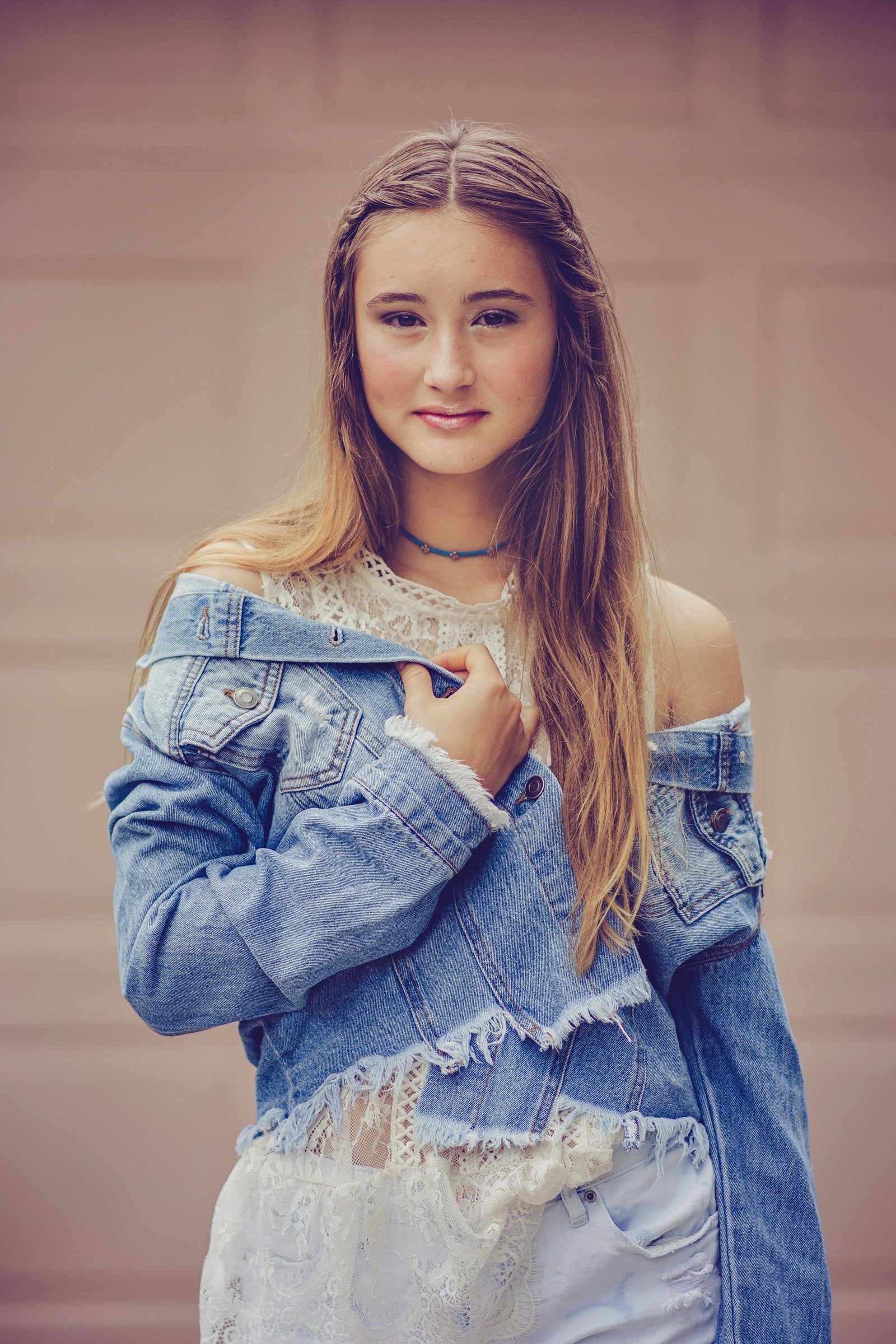 quatrefoil slide choker necklace choice of colours