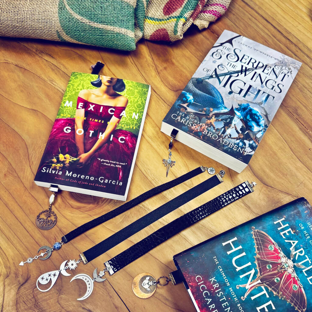 dark academia // literary fantasy inspired ribbon bookmark