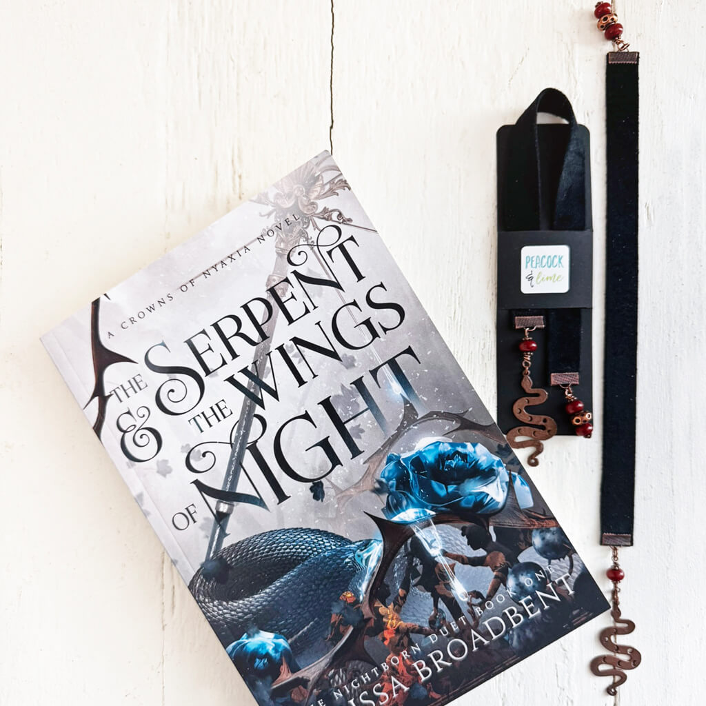 dark academia // literary fantasy inspired ribbon bookmark