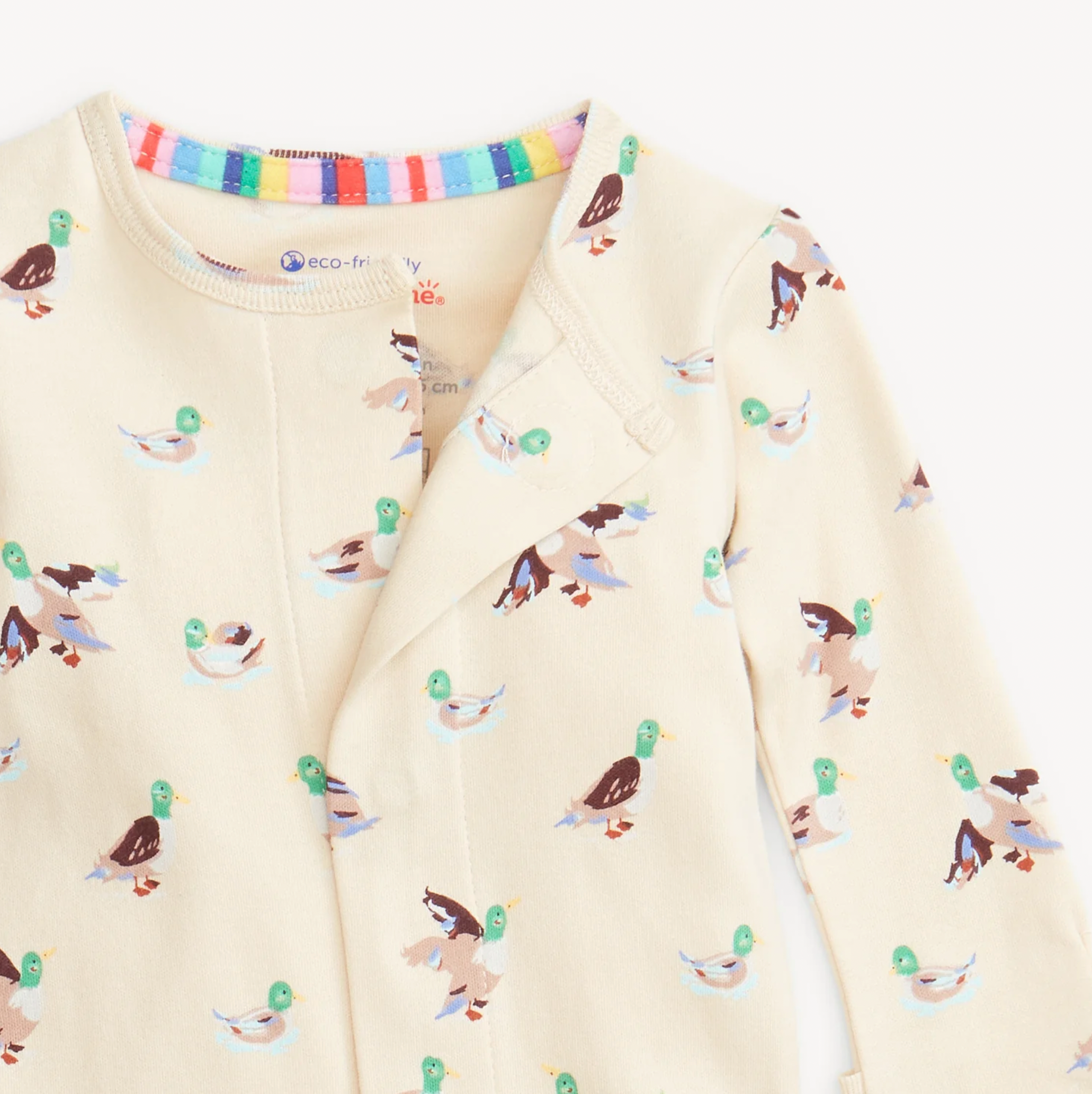 Quack Me Up Organic Cotton Footie