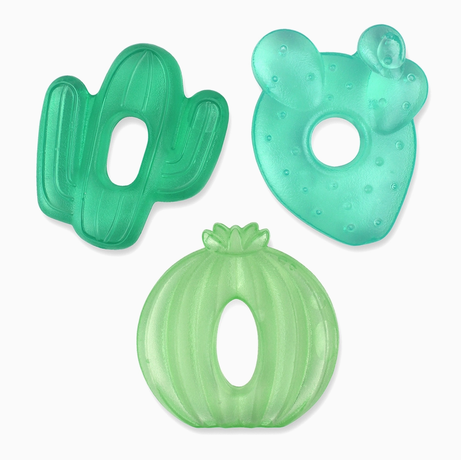 Cutie Coolers? Water Filled Teethers (3-pack) Cactus